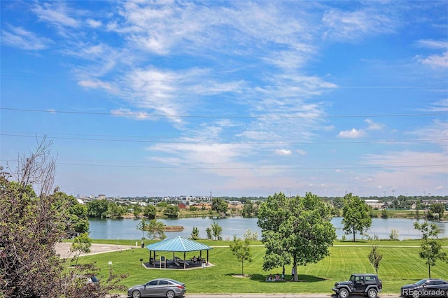 4681 S Decatur St Unit 327, Englewood, CO 80110 - water view with a gazebo