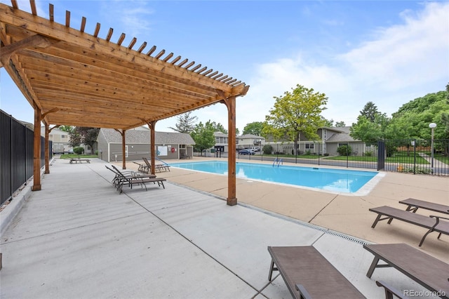 1250 S Monaco Pkwy Unit 50, Denver, CO 80224 - community pool featuring a patio