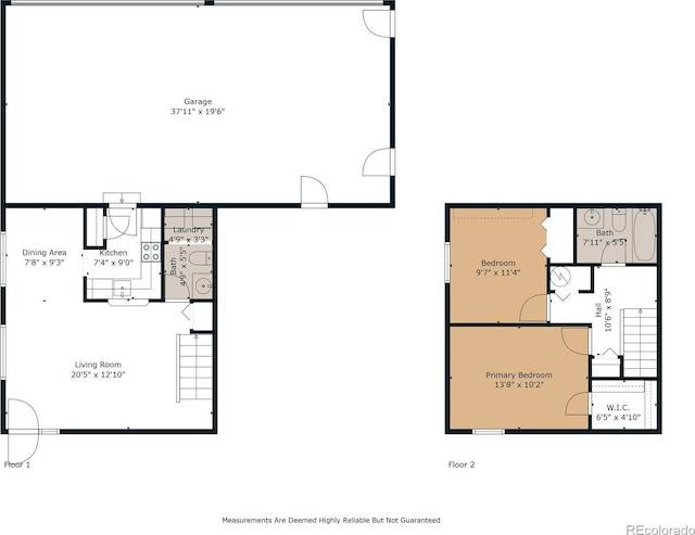 1250 S Monaco Pkwy Unit 50, Denver, CO 80224 - view of property floor plan