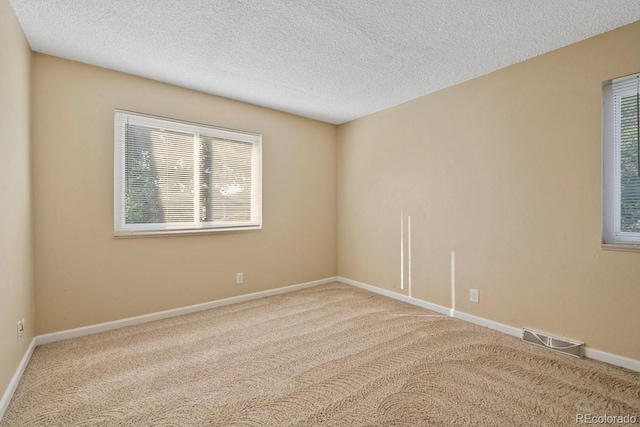 1195 S Oneida St Unit E, Denver, CO 80224 - empty room featuring carpet and a textured ceiling