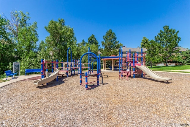 view of community playground