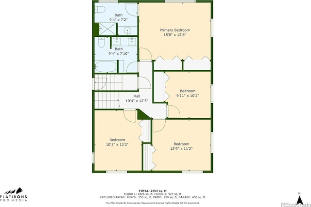 8793 E Monmouth Pl, Denver, CO 80237 - home floor plan