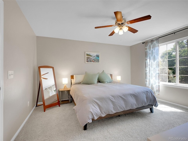 1234 Riddlewood Ln, Highlands Ranch, CO 80129 - carpeted bedroom featuring baseboards and ceiling fan