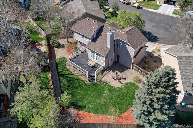 12646 S Dove Creek Way, Parker, CO 80134 - aerial view of residential area