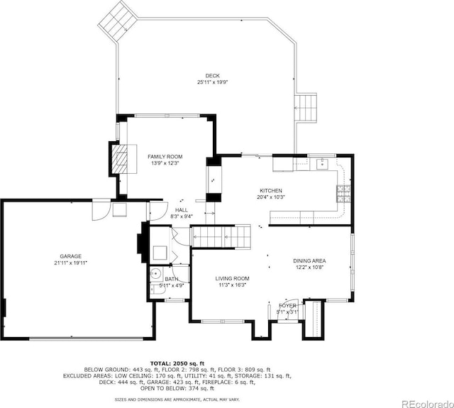 12646 S Dove Creek Way, Parker, CO 80134 - home floor plan