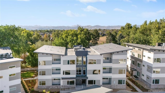 view of property with a mountain view