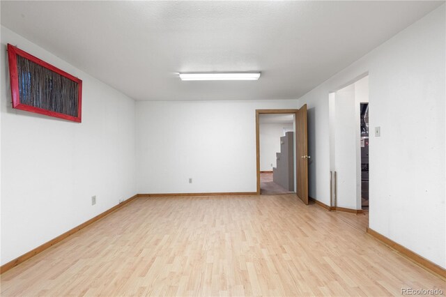 3700 Indianpipe Cir, Colorado Springs, CO 80918 - empty room featuring light wood-type flooring and baseboards