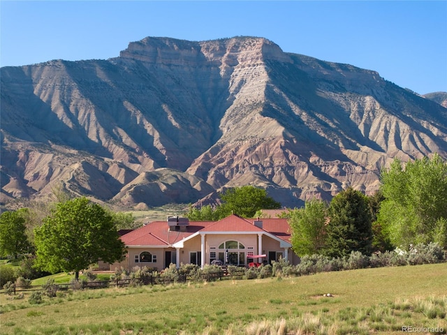 332 Battlement Creek Trl, Parachute, CO 81635 - view of mountain background
