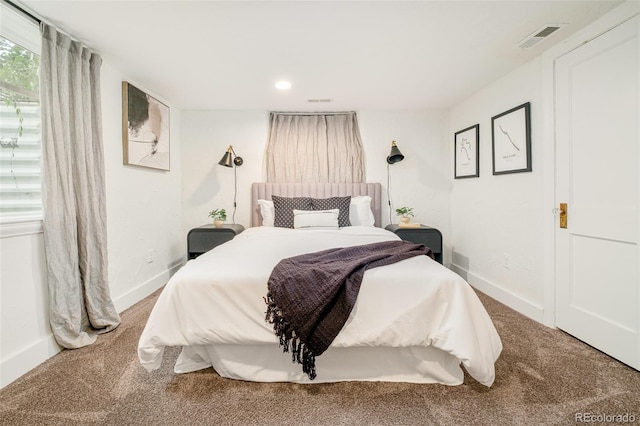 1300 N Glencoe St, Denver, CO 80220 - bedroom featuring carpet flooring and recessed lighting