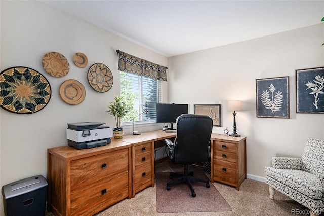 735 Poppy Pl, Highlands Ranch, CO 80129 - office space with light colored carpet and baseboards