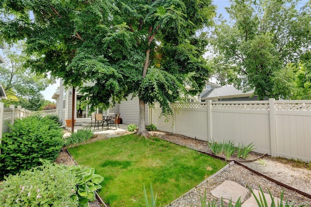 13025 Umatilla Ct, Denver, CO 80234 - fenced backyard featuring a patio area