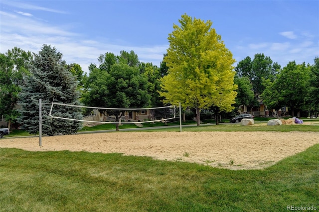 13025 Umatilla Ct, Denver, CO 80234 - surrounding community with volleyball court and a yard
