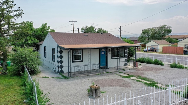 view of front of house