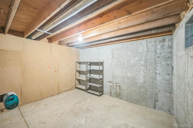 4474 S Vrain St, Denver, CO 80236 - view of unfinished below grade area