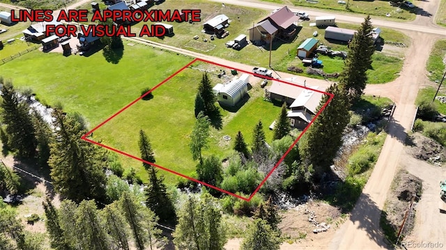 420 Quarzt Ln, Pitkin, CO 81241 - view of property location featuring property boundaries highlighted