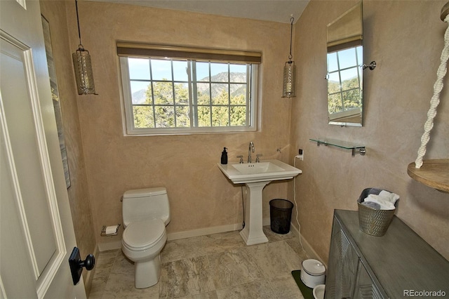 bathroom with toilet