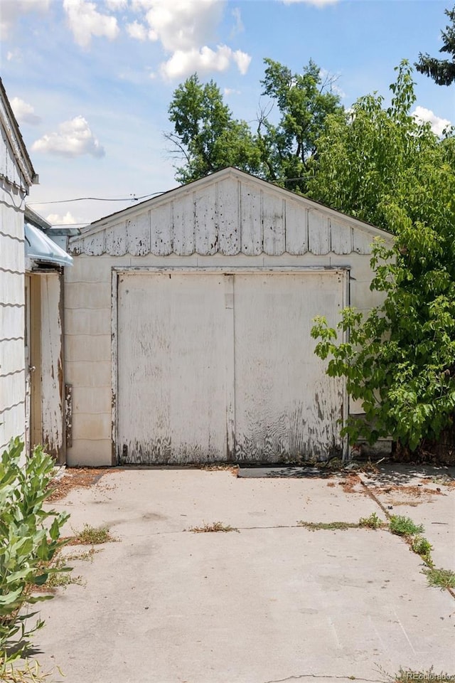 1832 S Saint Paul St, Denver, CO 80210 - view of detached garage