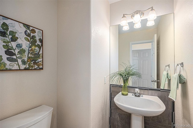 3289 Cummings Dr, Erie, CO 80516 - half bath with toilet and a sink