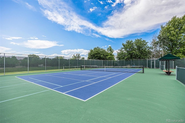 3289 Cummings Dr, Erie, CO 80516 - view of tennis court with community basketball court