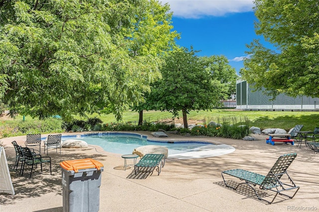 3289 Cummings Dr, Erie, CO 80516 - view of swimming pool featuring a patio area
