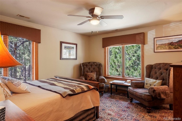 20050 Lost Arrowhead Dr, Monument, CO 80132 - bedroom featuring a ceiling fan