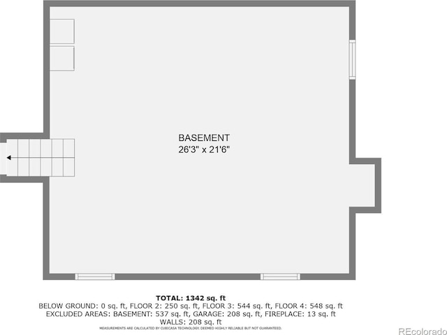 6348 S Independence St, Littleton, CO 80123 - view of floor plan / room layout