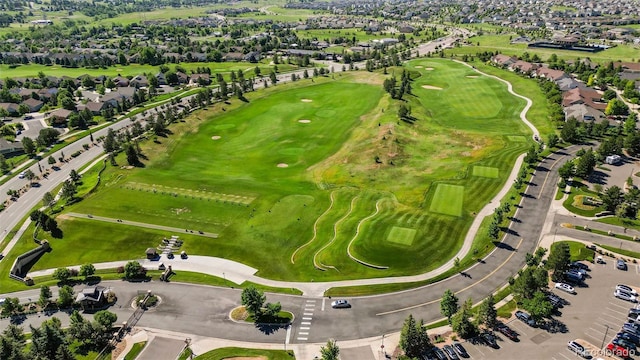 7713 S Zante Ct, Aurora, CO 80016 - aerial view of property's location with nearby suburban area and a local golf course