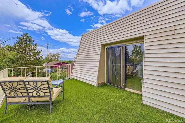 3378 Mowry Pl, Westminster, CO 80031 - view of green lawn featuring an outdoor hangout area