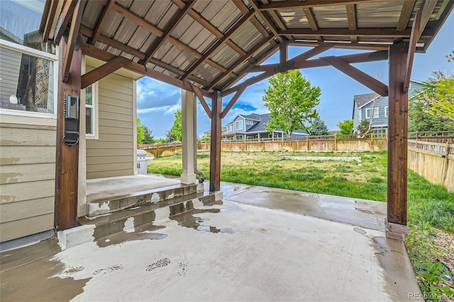 view of patio