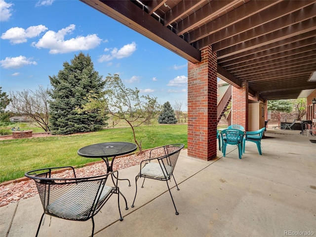 6533 S Quemoy Way, Aurora, CO 80016 - view of patio