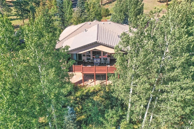aerial view