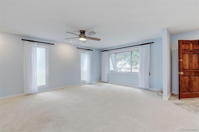 20 Scott Dr, Broomfield, CO 80020 - unfurnished room with light colored carpet, a ceiling fan, and baseboards