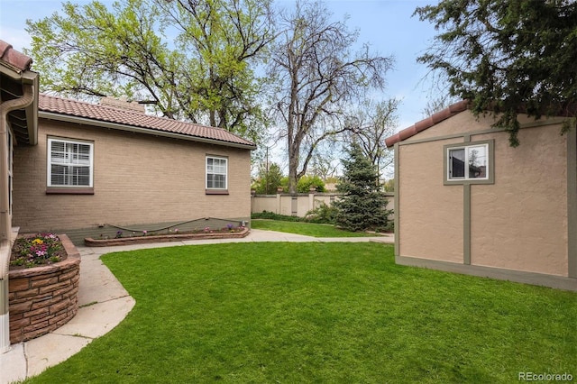 view of yard