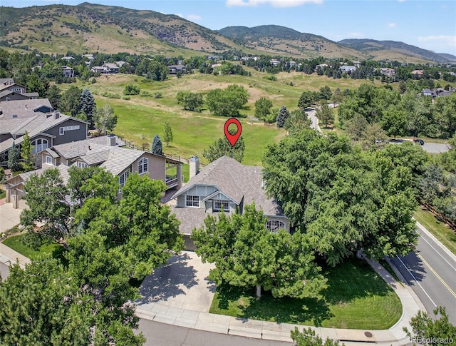 1 Amaranth Dr, Littleton, CO 80127 - aerial view of a mountain backdrop