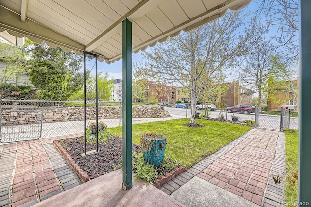 5510 S Windermere St, Littleton, CO 80120 - view of patio with a gate
