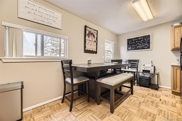 5510 S Windermere St, Littleton, CO 80120 - dining space featuring baseboards