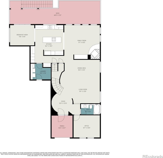 2749 Pemberly Ave, Highlands Ranch, CO 80126 - floor plan / room layout