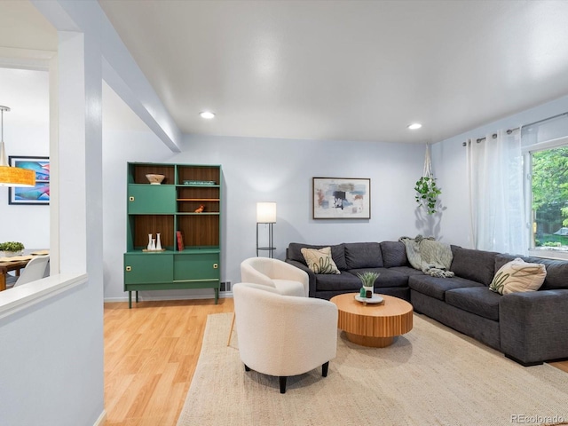 10109 W 68th Ave, Arvada, CO 80004 - living room with wood finished floors and recessed lighting