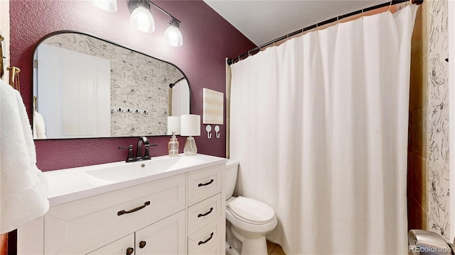 982 E 130th Cir, Thornton, CO 80241 - full bathroom with vanity and a textured wall