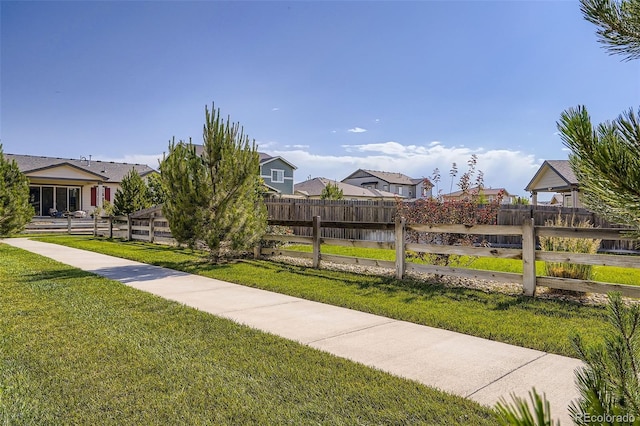 9679 Waco St, Commerce City, CO 80022 - view of yard with a residential view