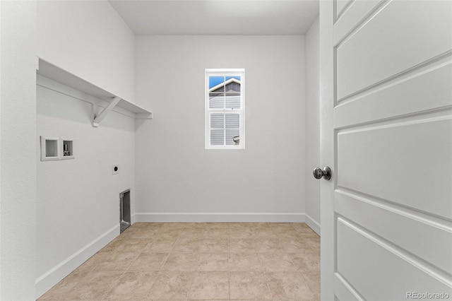 16975 W 92nd Loop, Arvada, CO 80007 - laundry room featuring hookup for a washing machine, electric dryer hookup, and baseboards