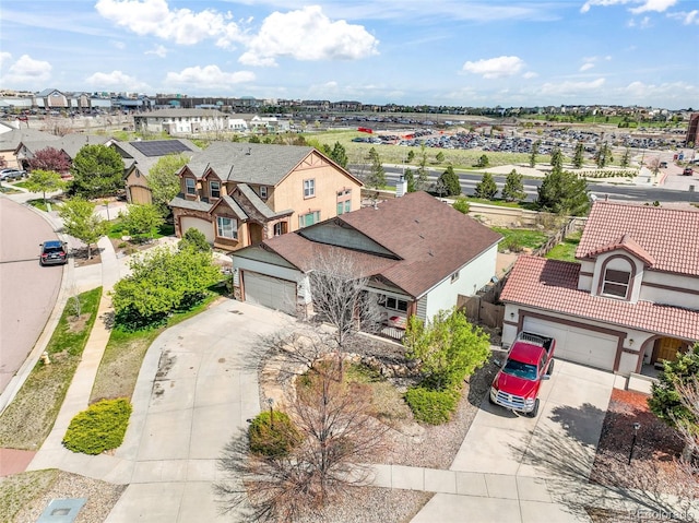 4197 Purple Plum Way, Colorado Springs, CO 80920 - aerial perspective of suburban area