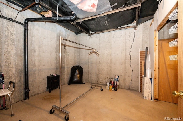 652 Dakota St, Kiowa, CO 80117 - view of unfinished below grade area