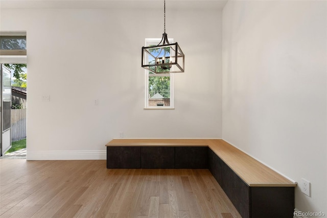 459 N Clarkson St, Denver, CO 80218 - unfurnished dining area with light wood finished floors