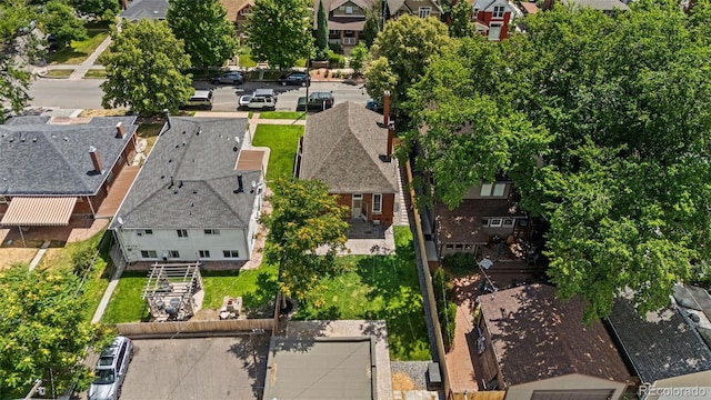 459 N Clarkson St, Denver, CO 80218 - aerial view of residential area
