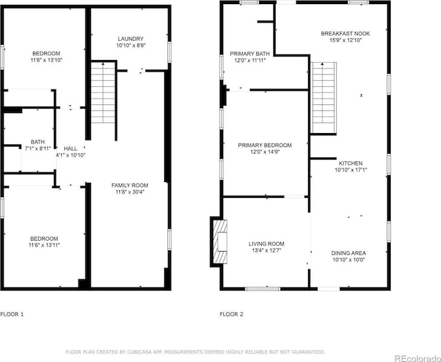 459 N Clarkson St, Denver, CO 80218 - view of property floor plan