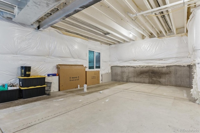 9807 Rosalee Peak St, Littleton, CO 80125 - view of unfinished basement