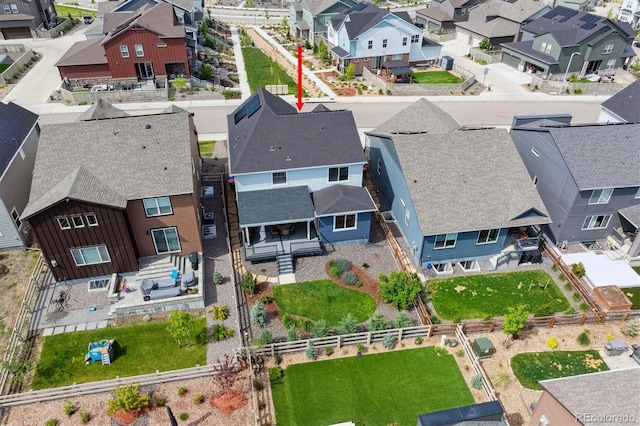 9807 Rosalee Peak St, Littleton, CO 80125 - aerial view of residential area