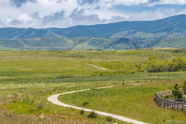 9807 Rosalee Peak St, Littleton, CO 80125 - view of mountain background with rural landscape and a pastoral area