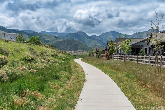 9807 Rosalee Peak St, Littleton, CO 80125 - view of mountain background